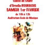 Audition de la Classe de Chant d'Ornella BOURGEOIS
